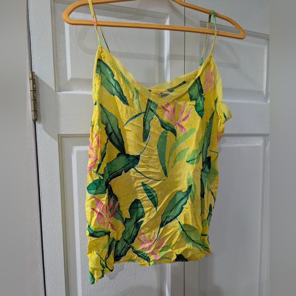 Tropical Floral Cami Top